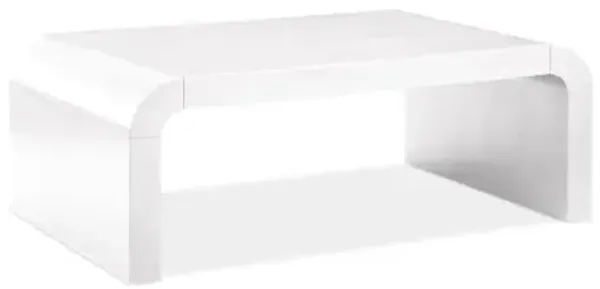 Meridian Furniture Artisto White Coffee Table
