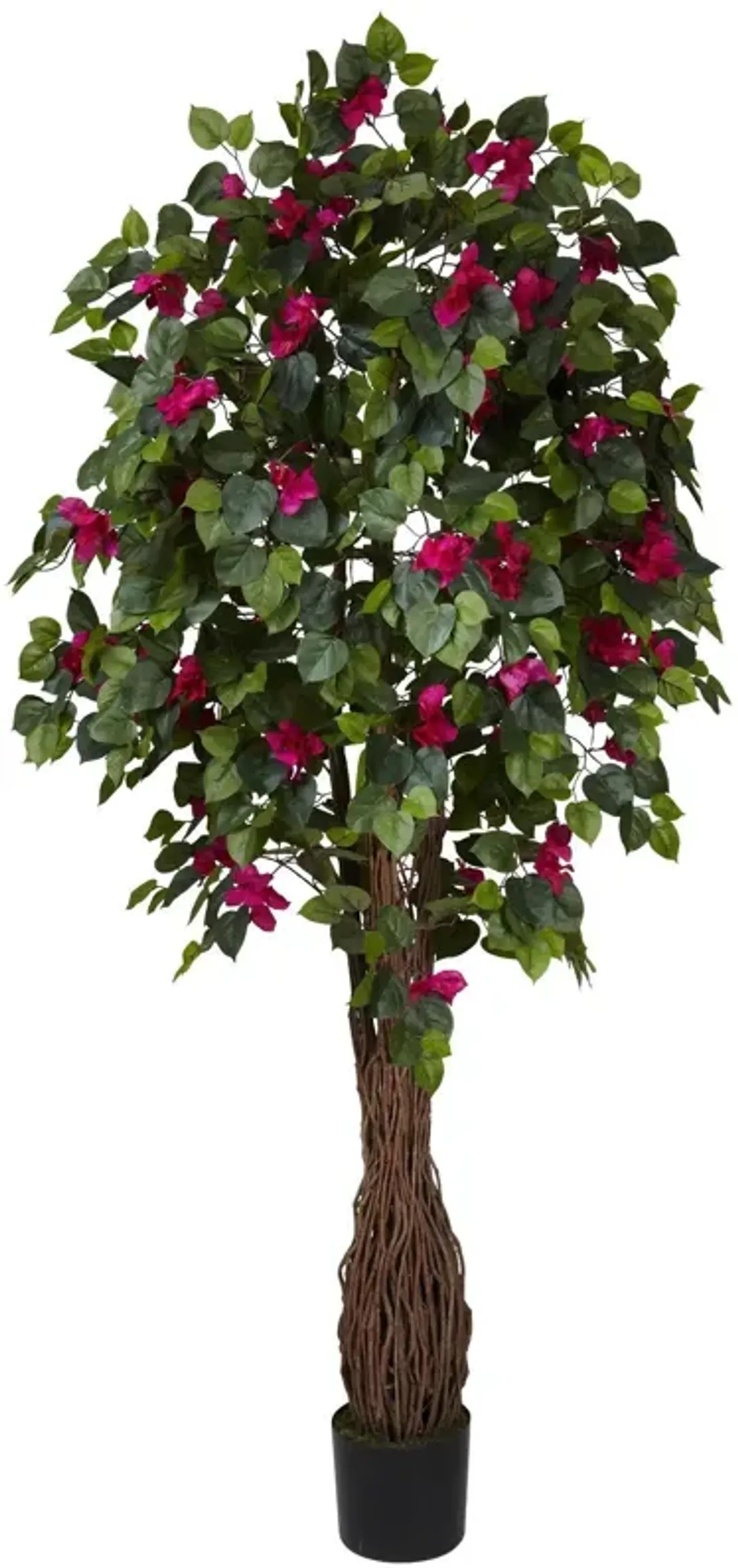 Nearly Natural 6-ft Multi Vine Bougainvillea Tree w/990 Lvs