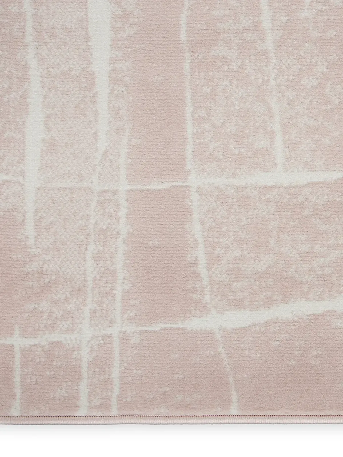 Whimsicle WHS09 Pink/Ivory 8' x Round Rug