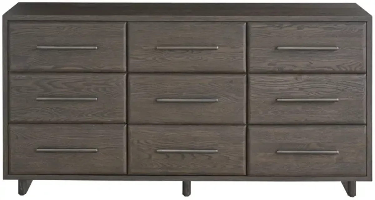 Sable Nine Drawer Dresser