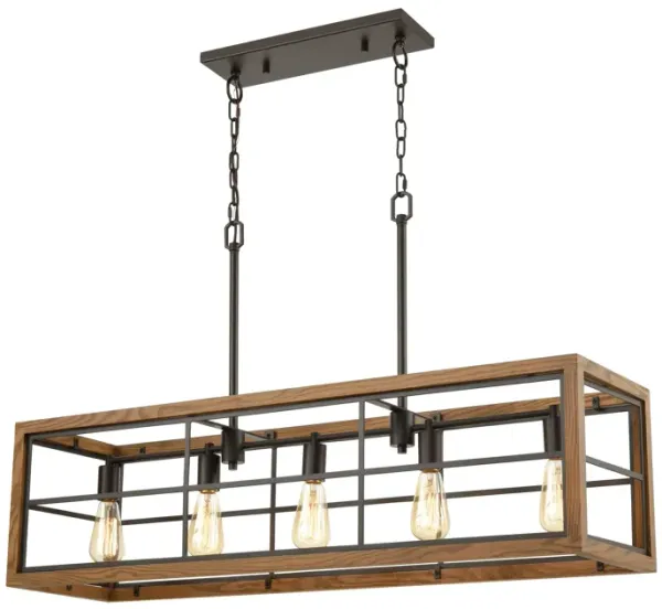 Warehouse Window Chandelier