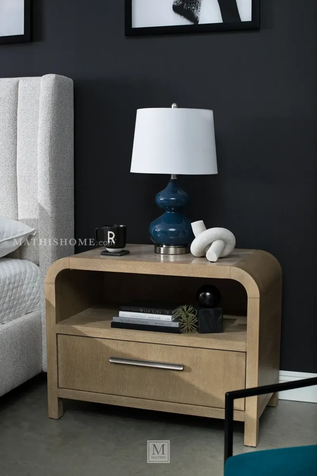 Canyon 1-Drawer Nightstand