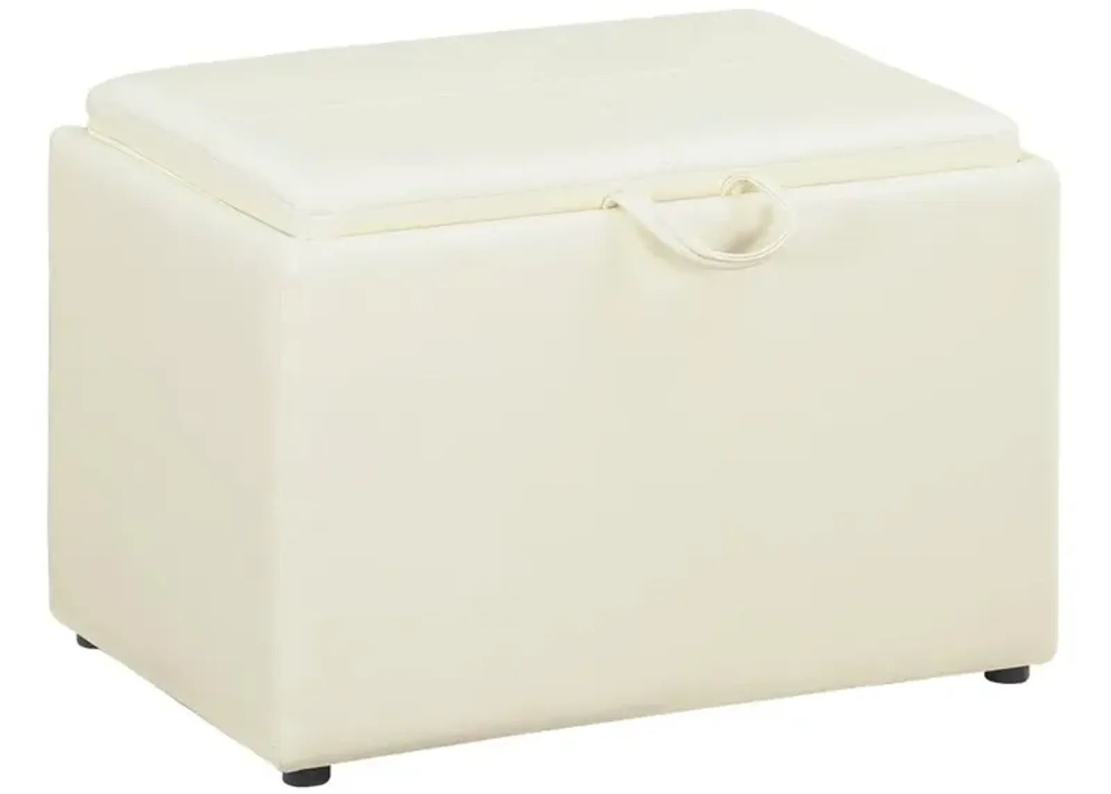 Convience Concept, Inc. Accent Storage Ottoman with Reversible Tray