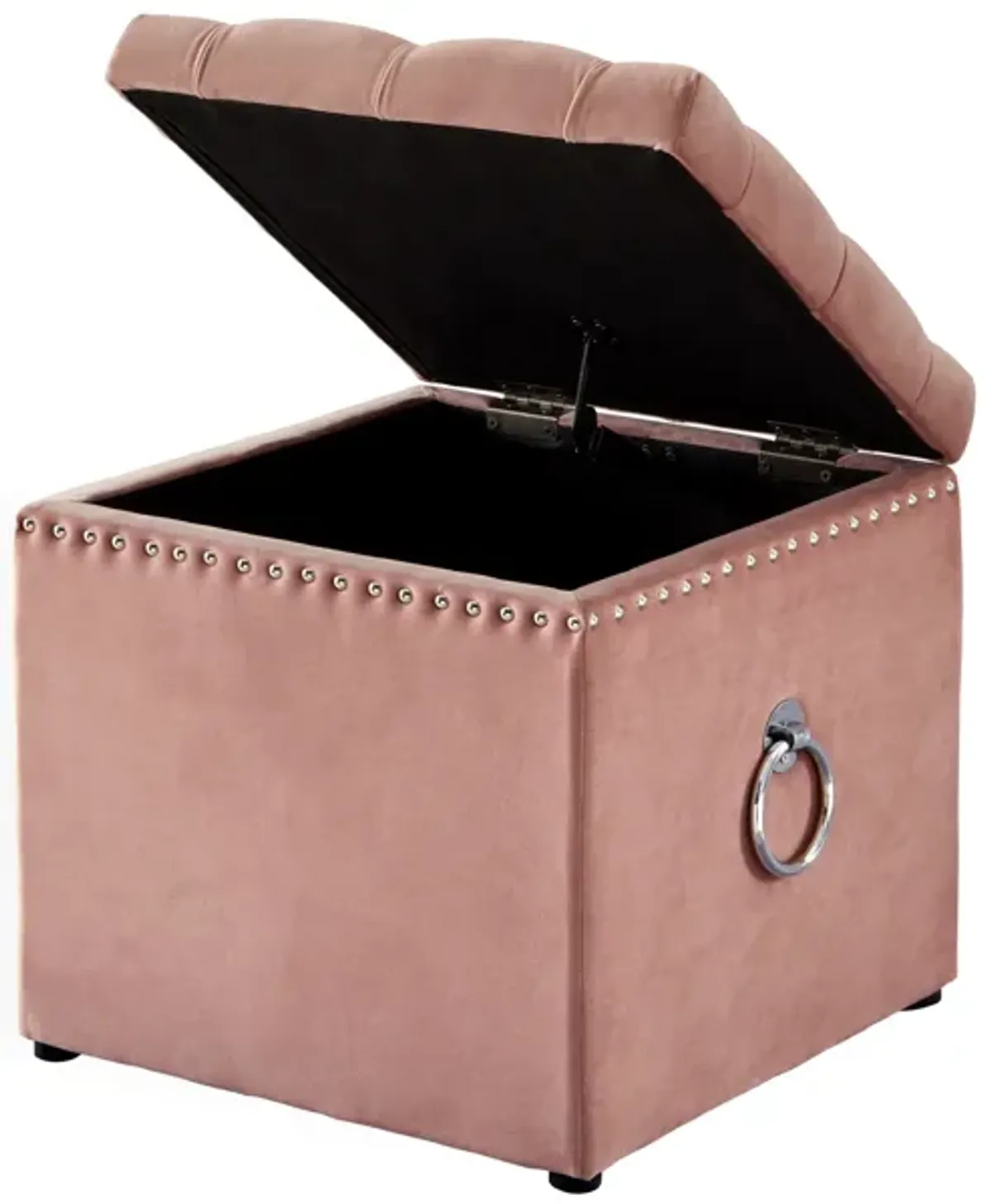 Inspired Home Agripina Storage Ottoman