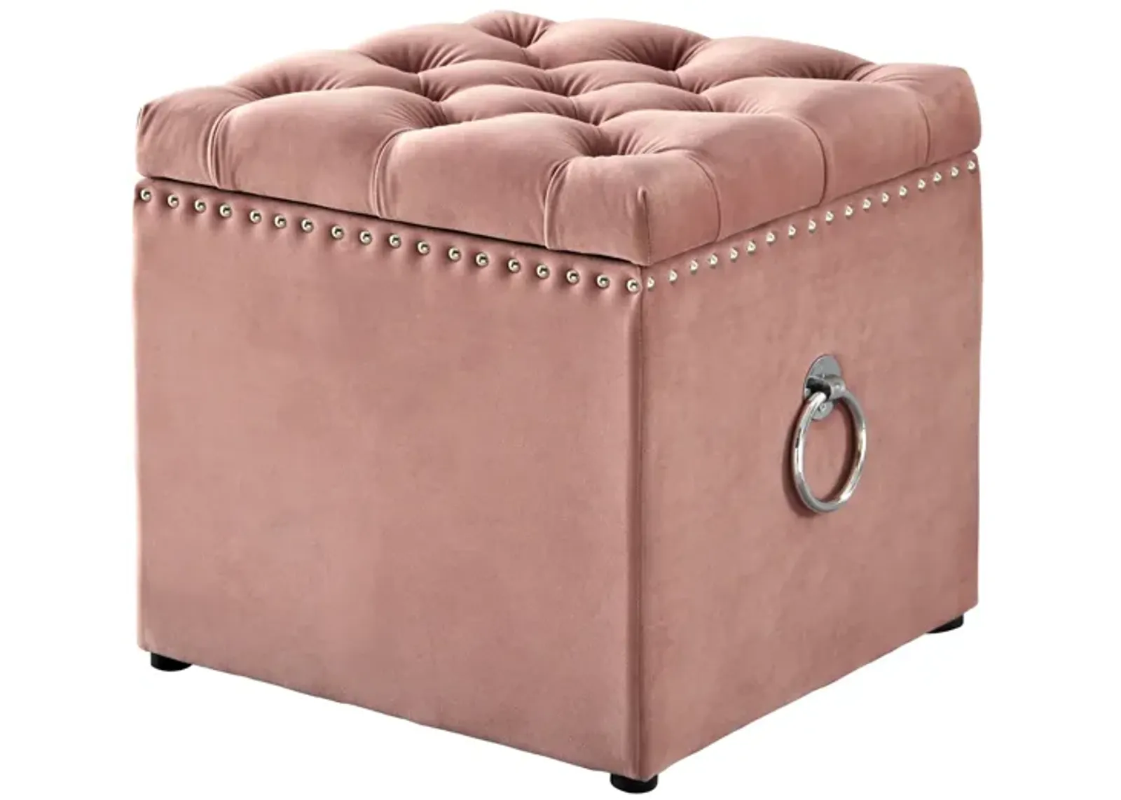 Inspired Home Agripina Storage Ottoman