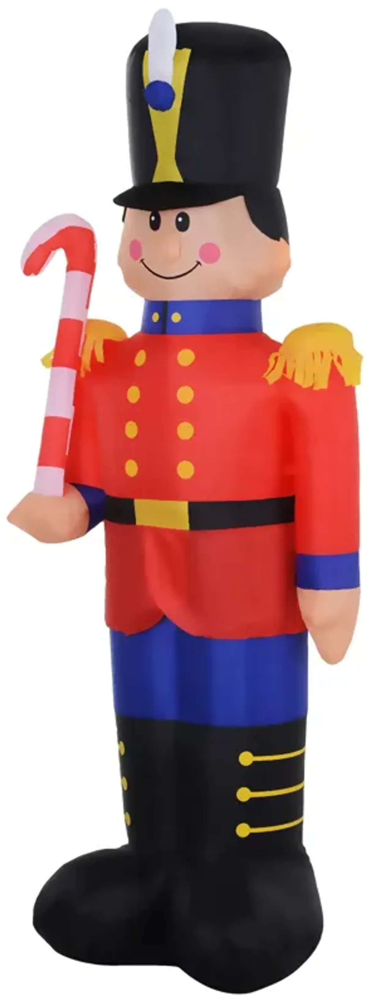 6' Toy Soldier Nutcracker Christmas Lawn Inflatable Outdoor Decoration