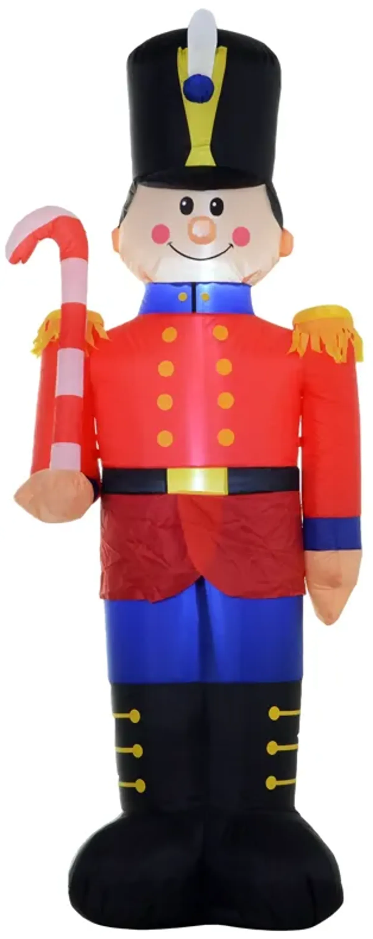 6' Toy Soldier Nutcracker Christmas Lawn Inflatable Outdoor Decoration