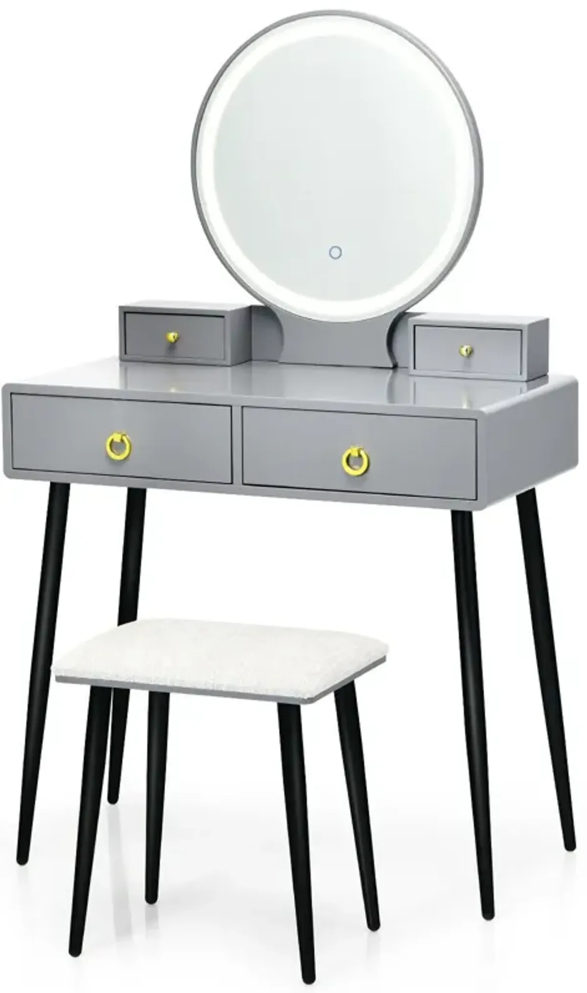 Vanity Table Set with Mirror