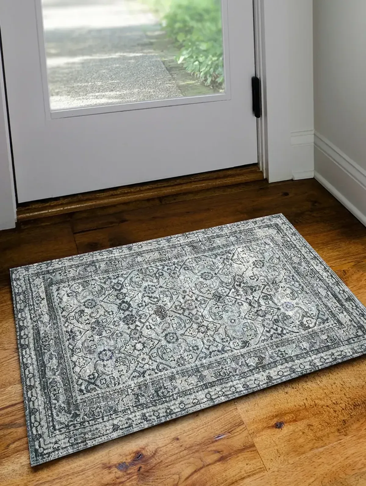 Jericho JC7 Pewter 2' x 3' Rug