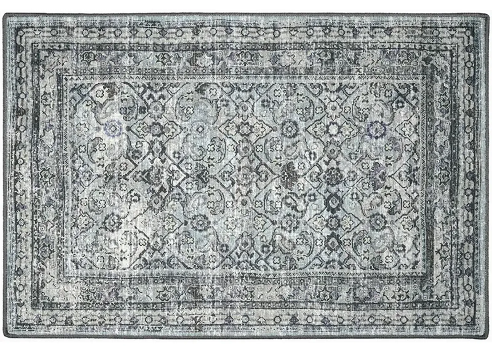 Jericho JC7 Pewter 2' x 3' Rug