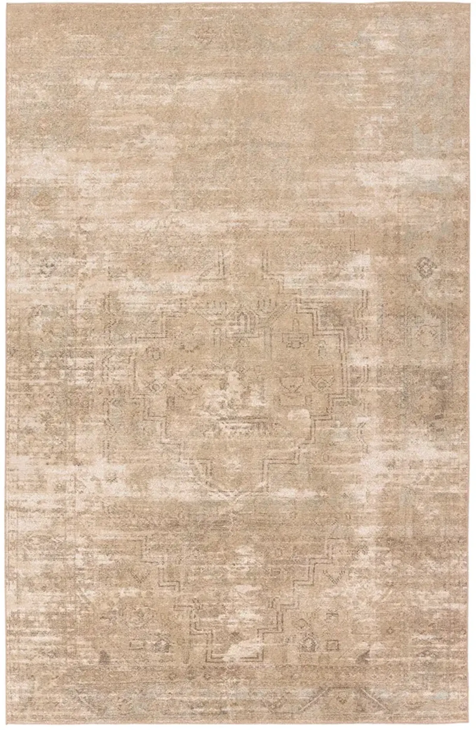 Edage Leshni Tan/Taupe 5' x 8' Rug