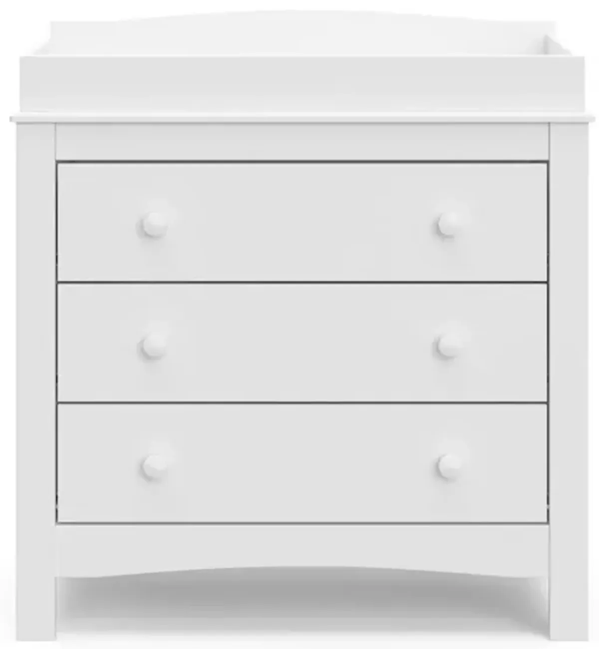 Graco Noah 3 Drawer Chest with Changing Topper (White)