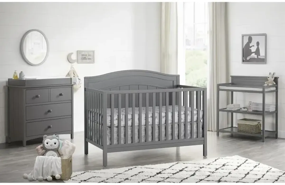 Oxford Baby Changing Topper (Rta) For 3 Dr Dove Gray