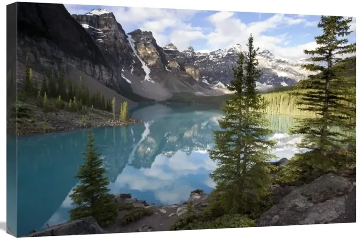 Moraine Lake in the Valley of the Ten Peaks, Banff National Park, Alberta, Canada-Canvas Art-30x20