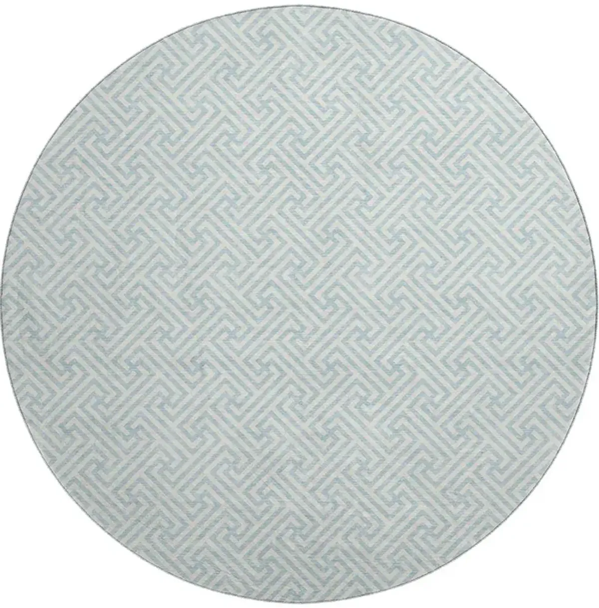 The Reserve TR5 Sky 8' Round Rug