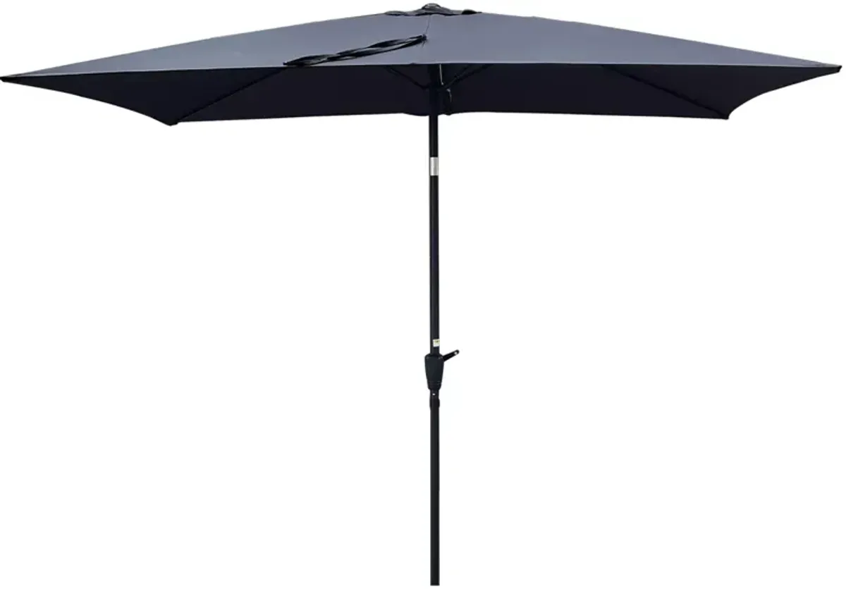 Waterproof Patio Umbrella with Tilt and Crank