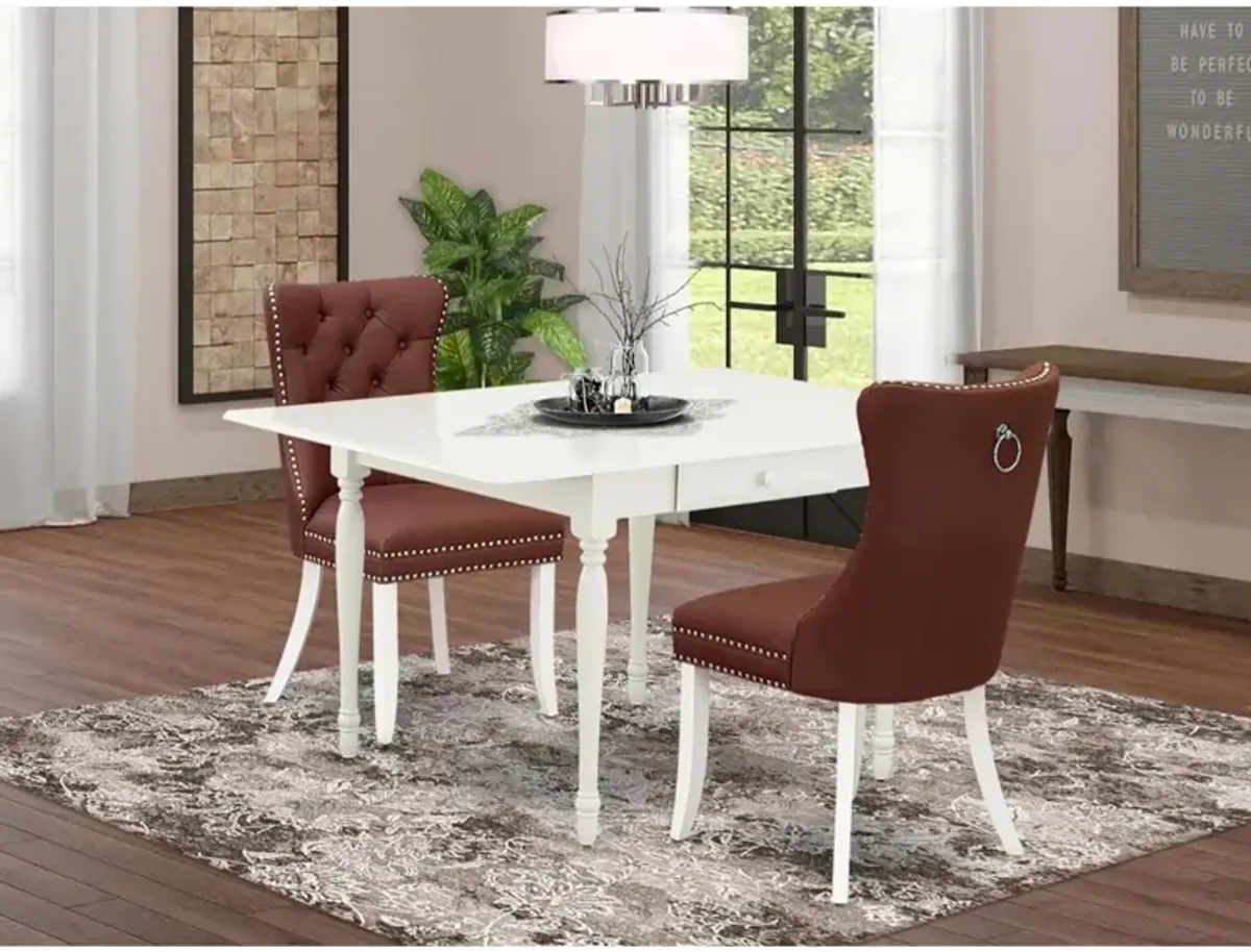 3 Piece Dining Table Set