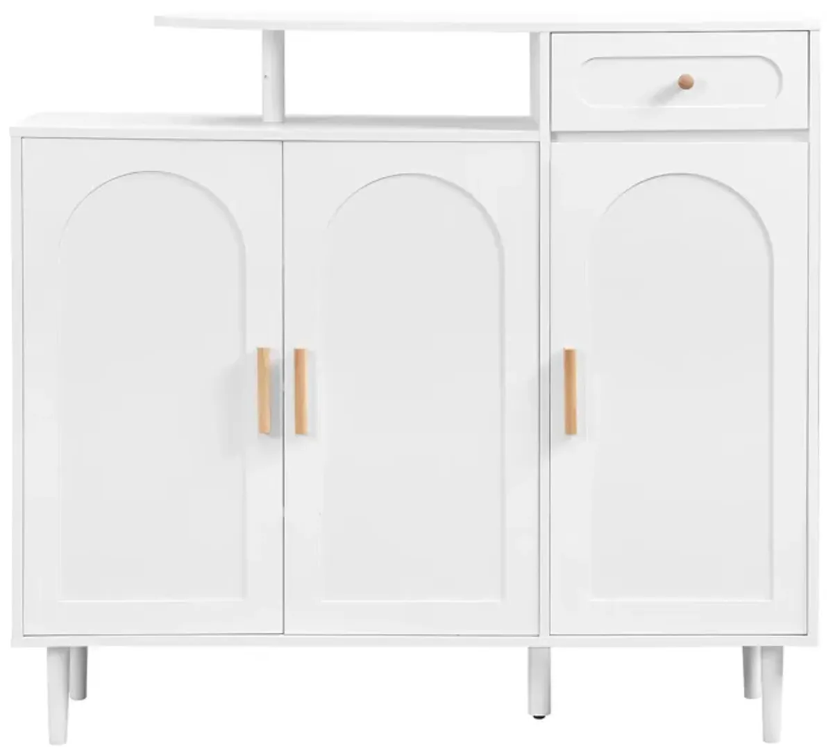 Merax Elegant Shoe Cabinet with 3 Doors