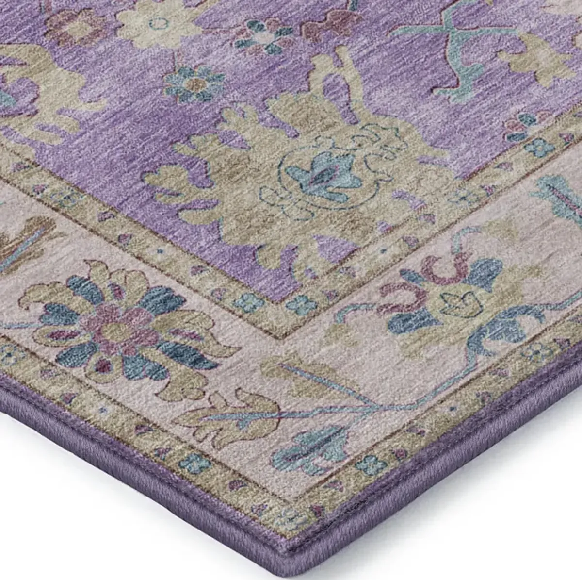 Hatay HY7 Purple 3' x 5' Rug