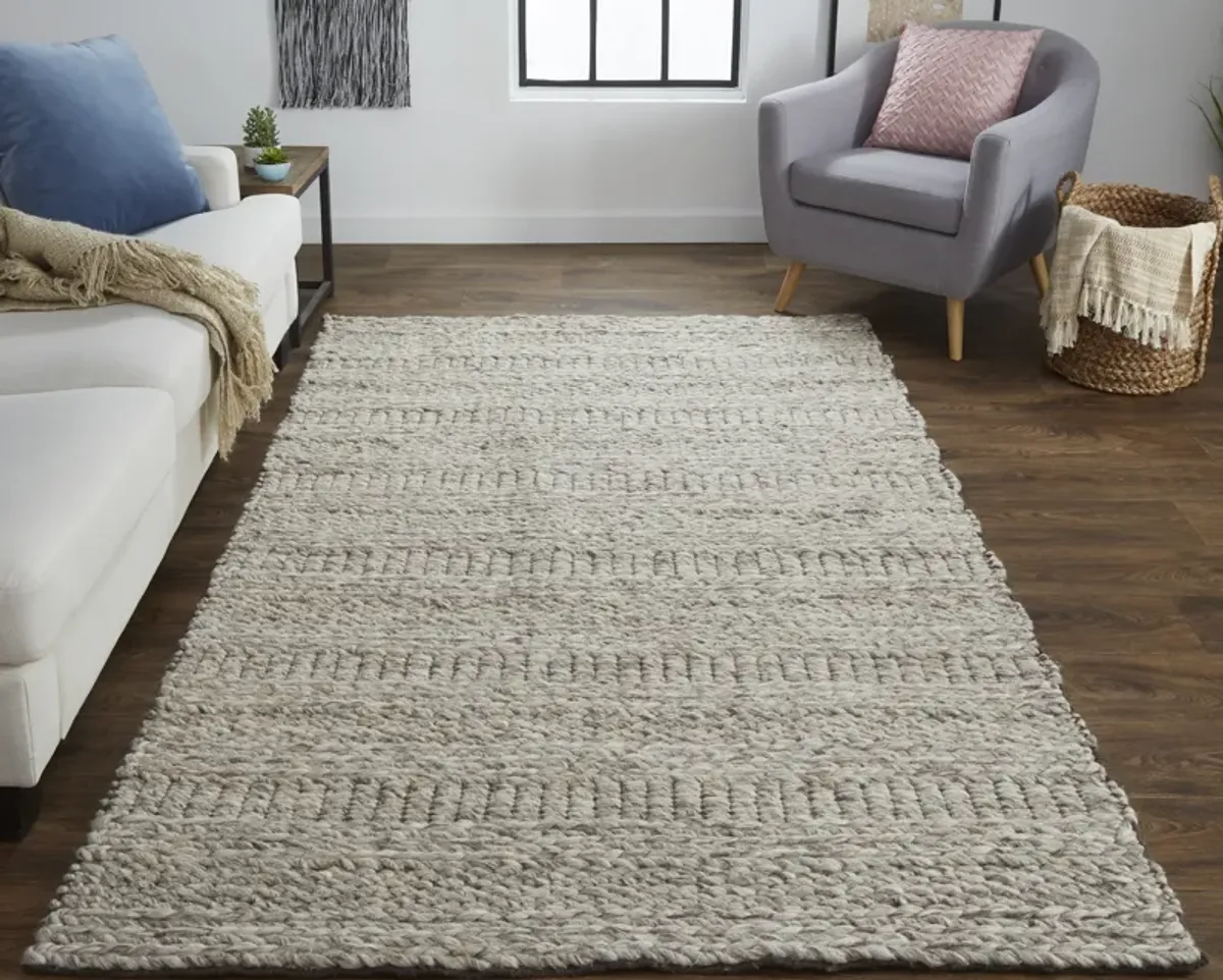 Berkeley 0737F Ivory/Gray/Tan 5' x 8' Rug