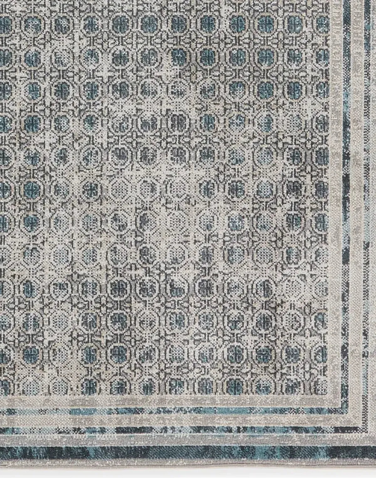 Nadine Allora Gray 2'8" x 10' Runner Rug