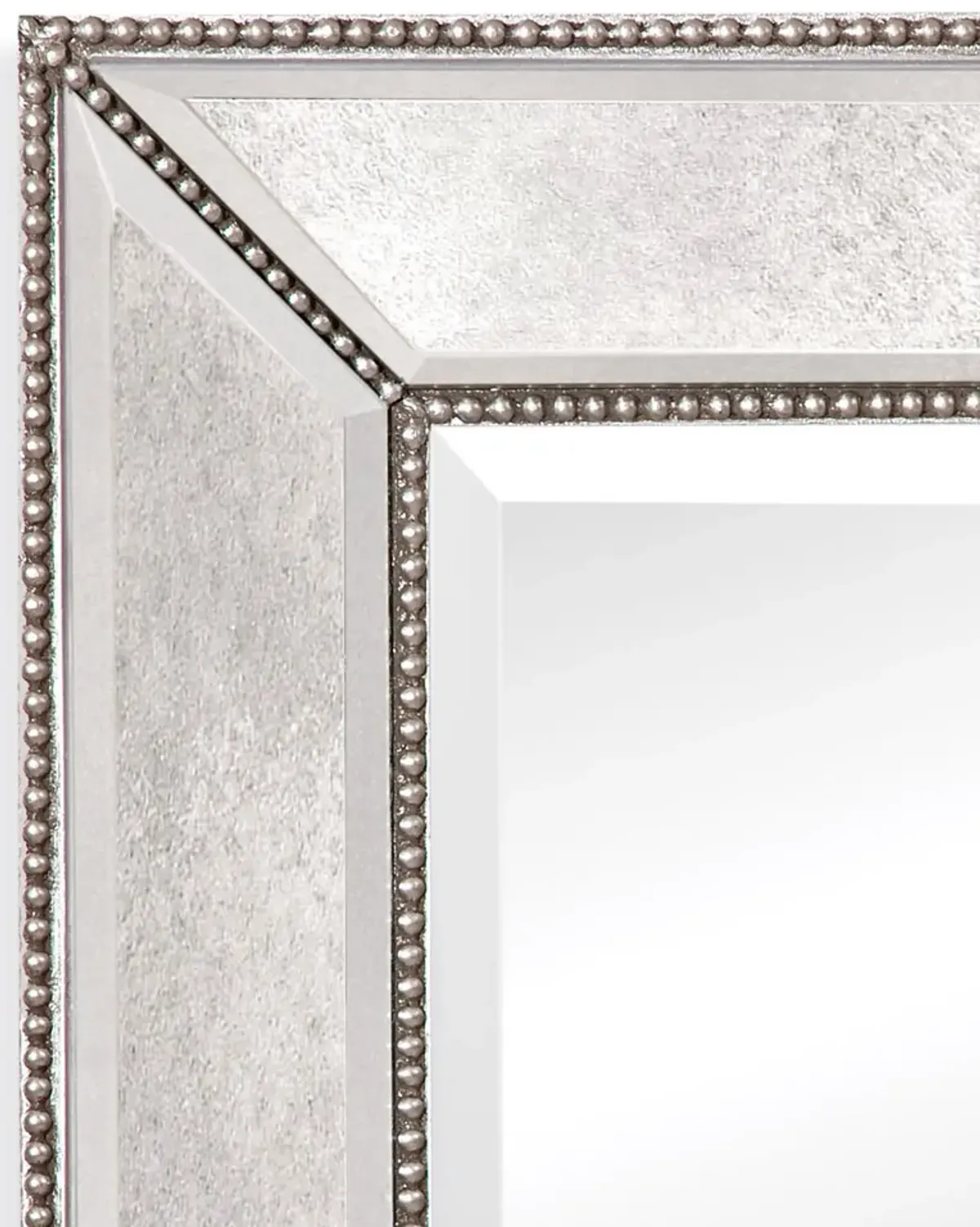 Beaded Small Wall Mirror