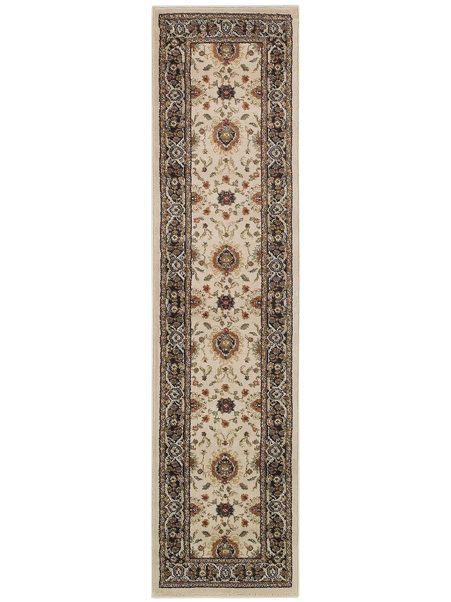 Hudson 1'10" x 7'6" Beige Rug