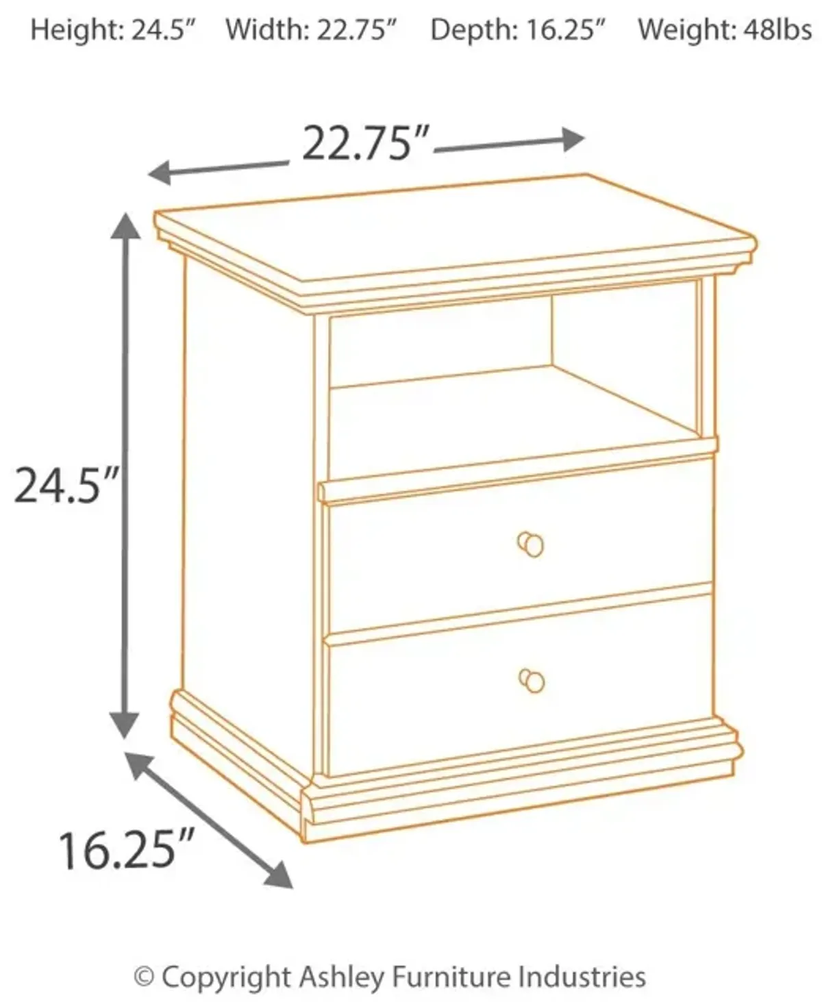 Maribel Nightstand