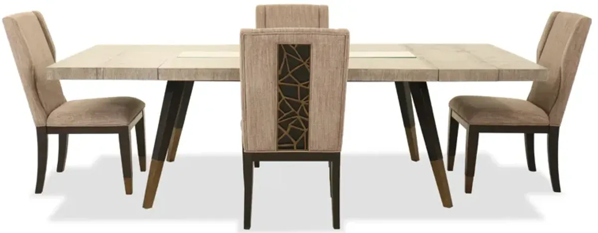 Ryker 5-Piece Rectangular Dining Set