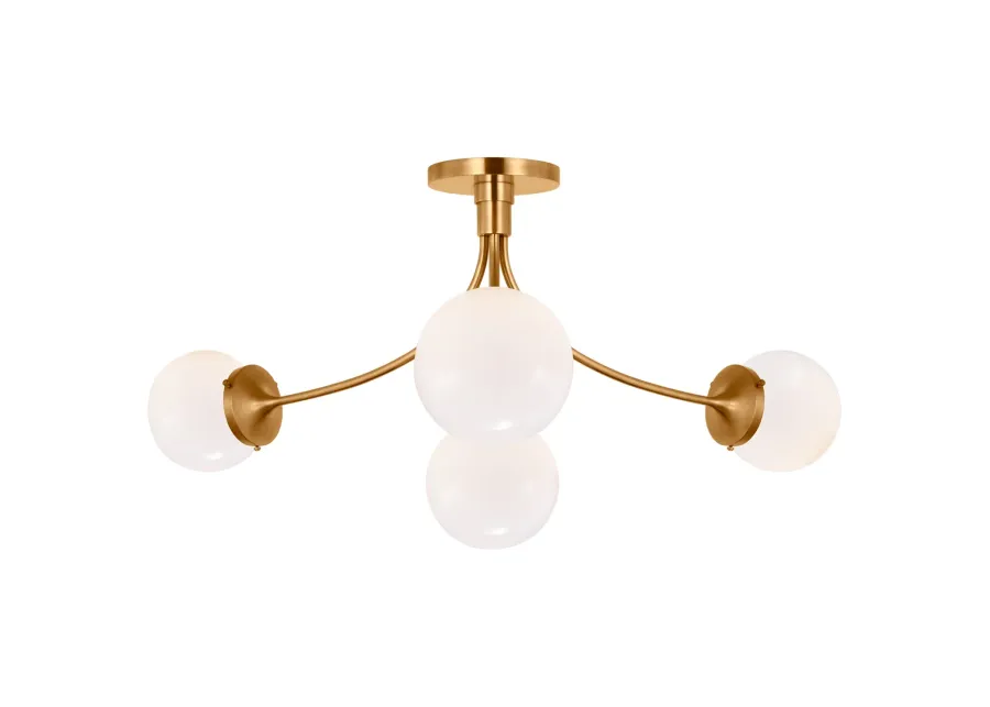 Prescott Lrg Semi-Flush Mount