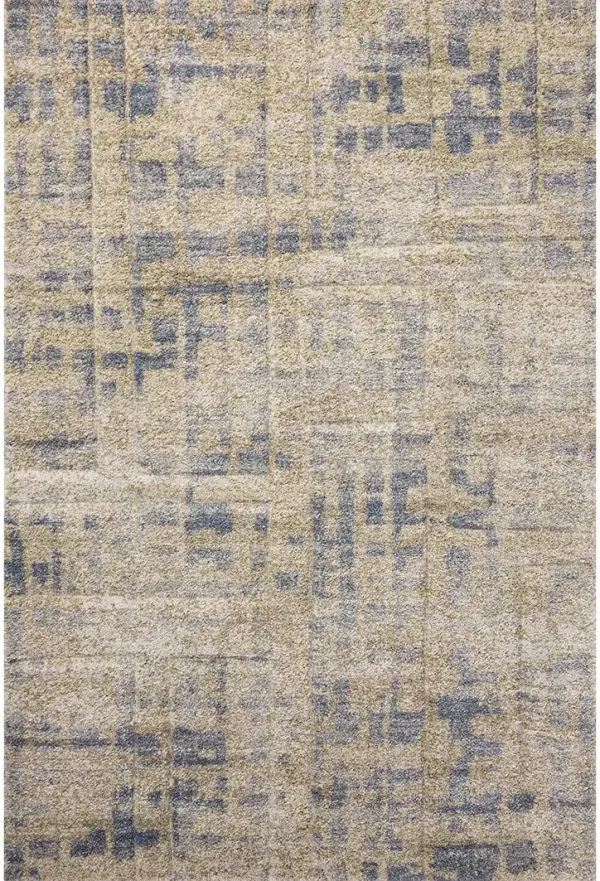 Silas SLA-05 Blue / Multi 2''7" x 4' Rug by