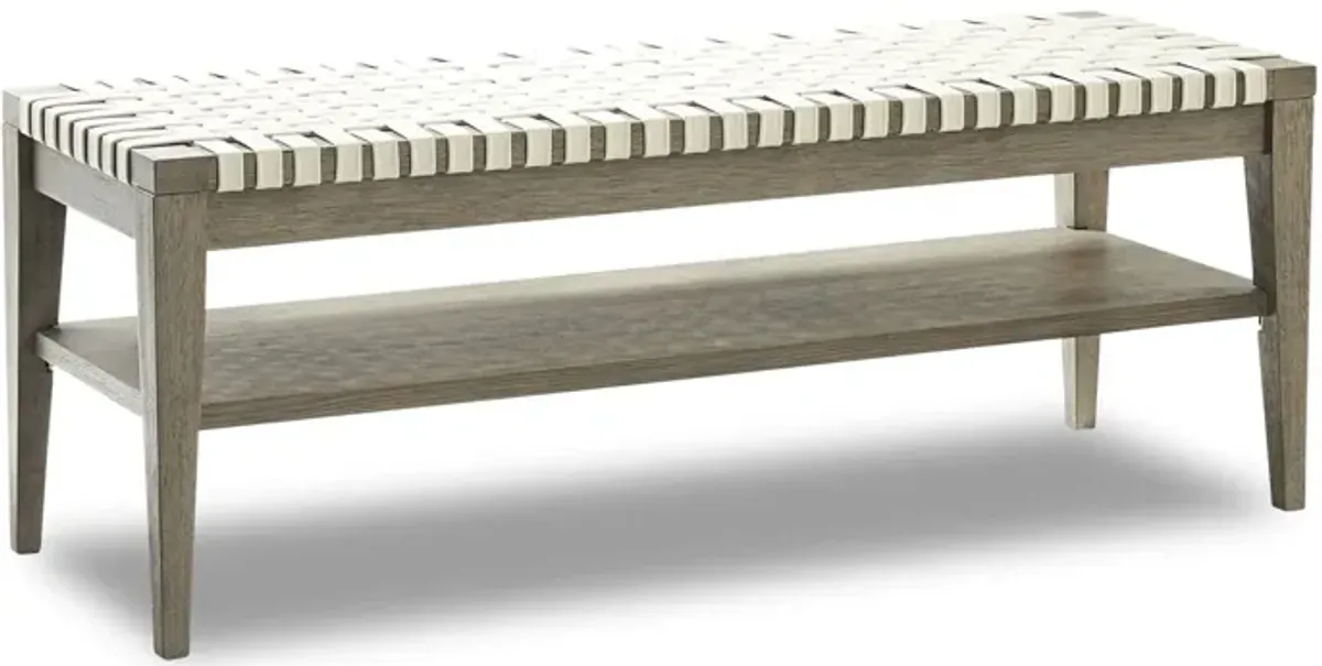 Staycation Woven Bench