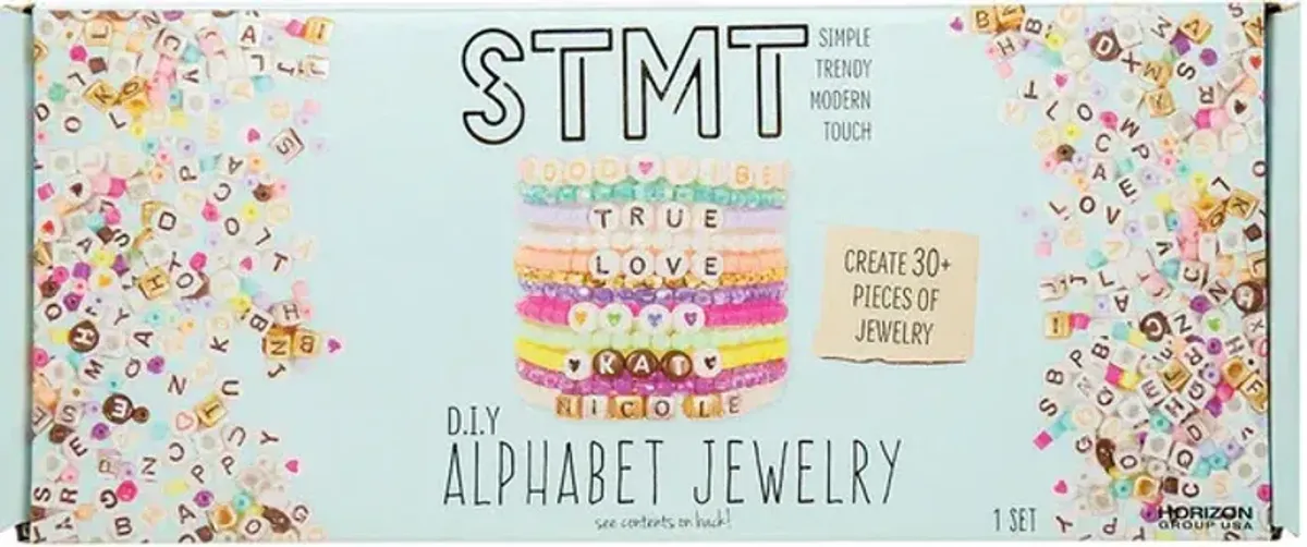 DIY Alphabet Jewelry