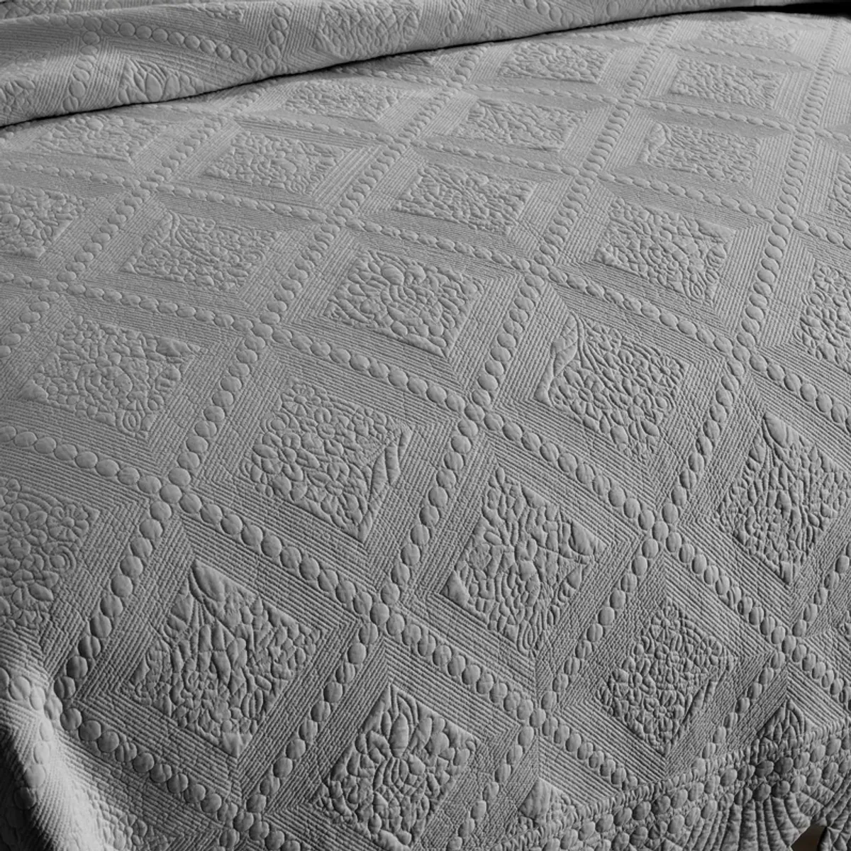 MarCielo 100% Cotton Oversized Bedspread Quilt Set TK