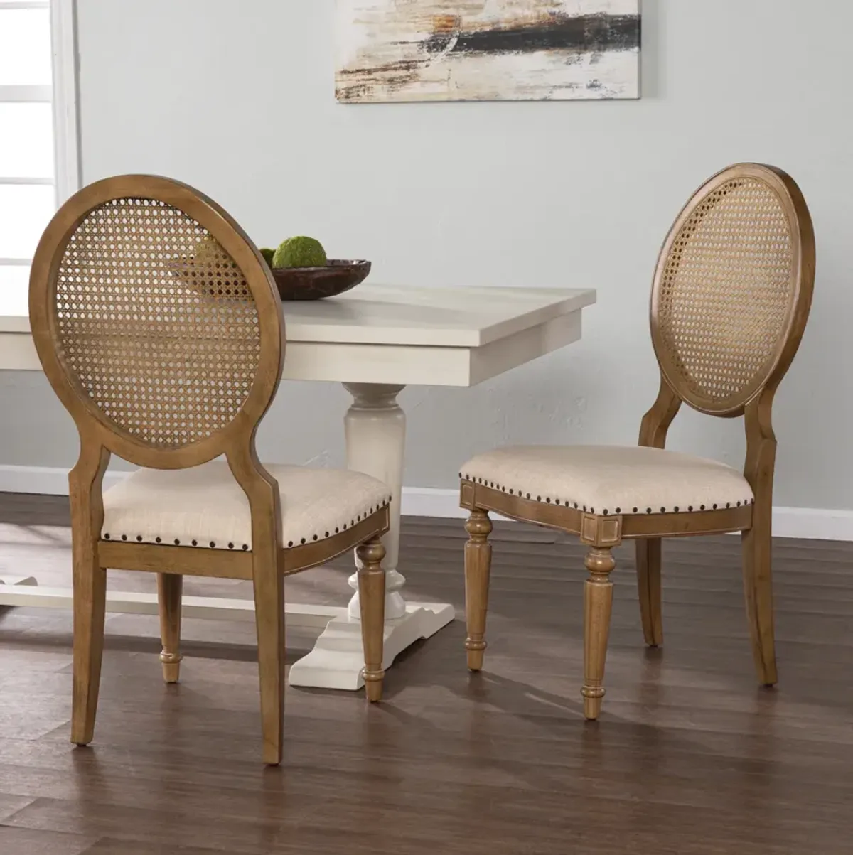 Kippview Upholstered Dining Chairs 2pc Set