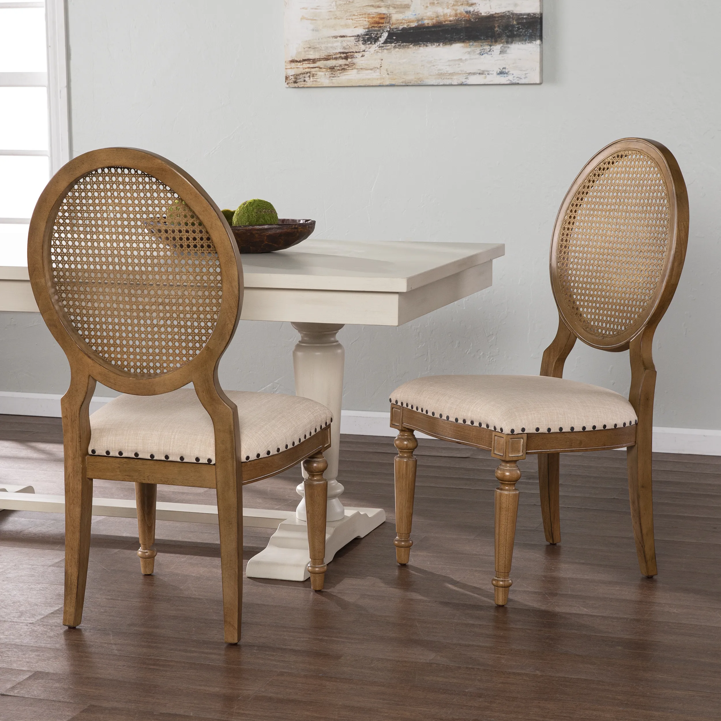 Kippview Upholstered Dining Chairs 2pc Set