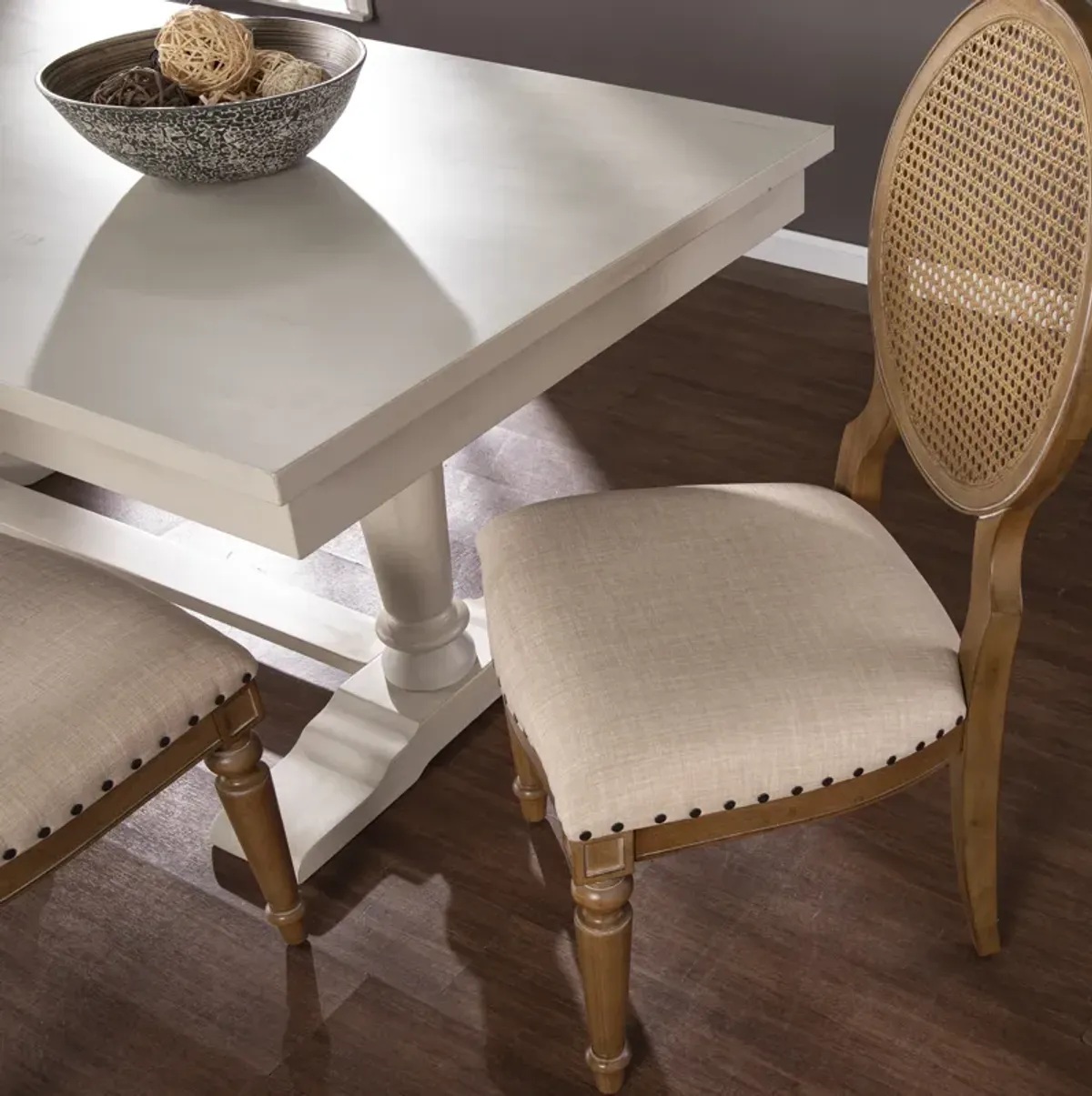 Kippview Upholstered Dining Chairs 2pc Set