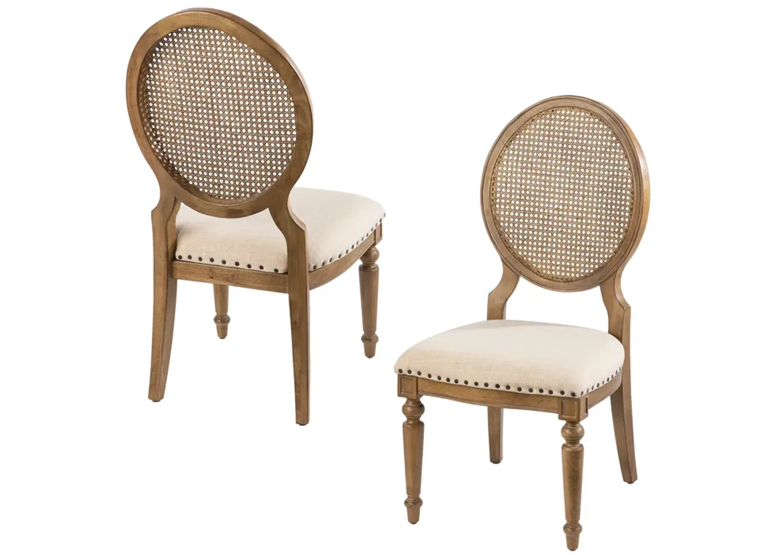 Kippview Upholstered Dining Chairs 2pc Set