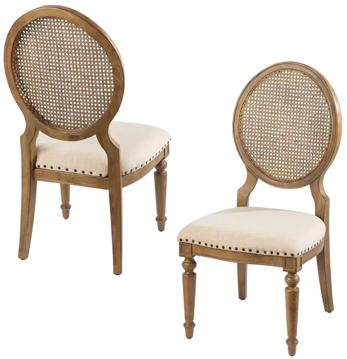 Kippview Upholstered Dining Chairs 2pc Set