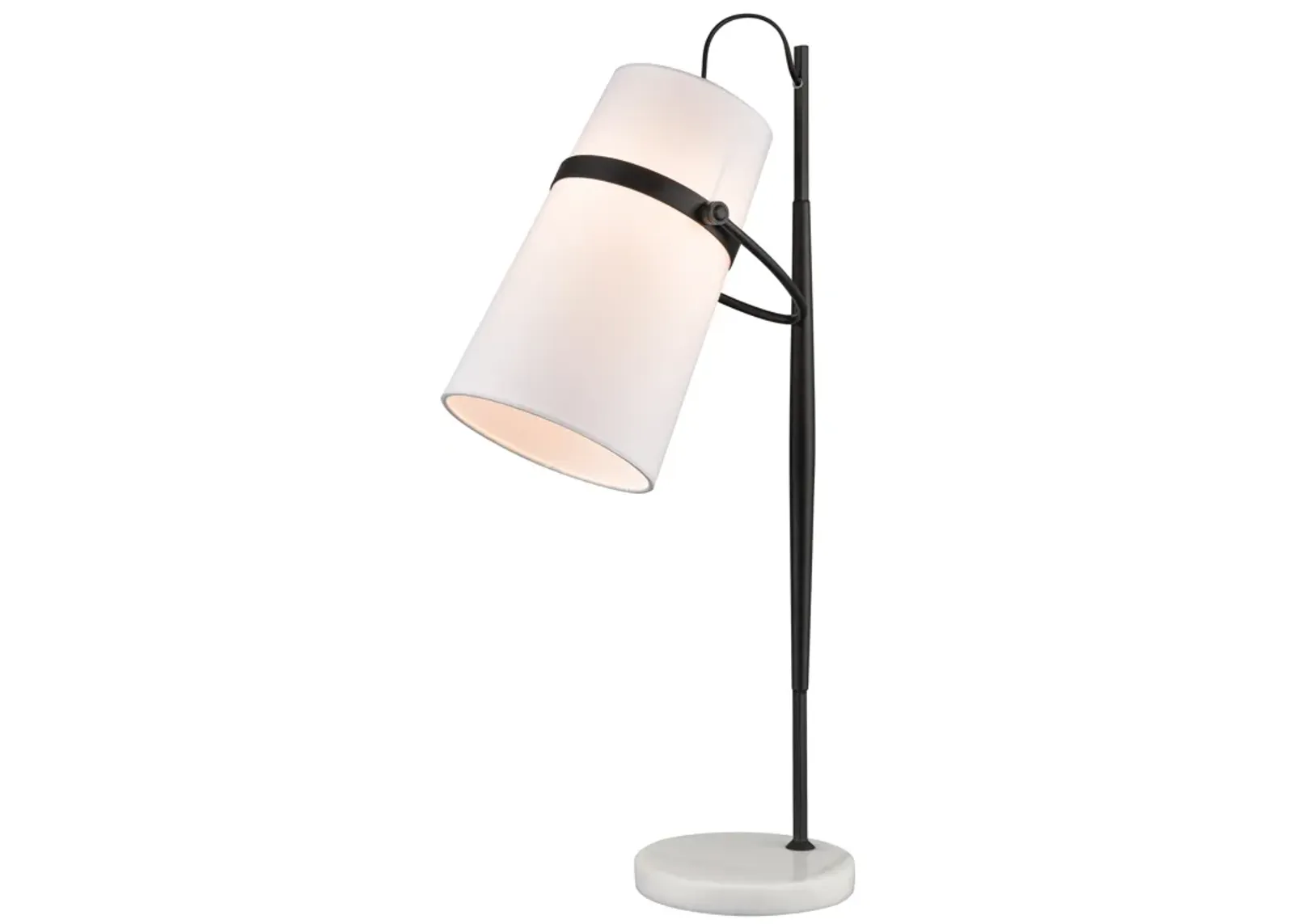 Banded Shade 28'' Desk Lamp