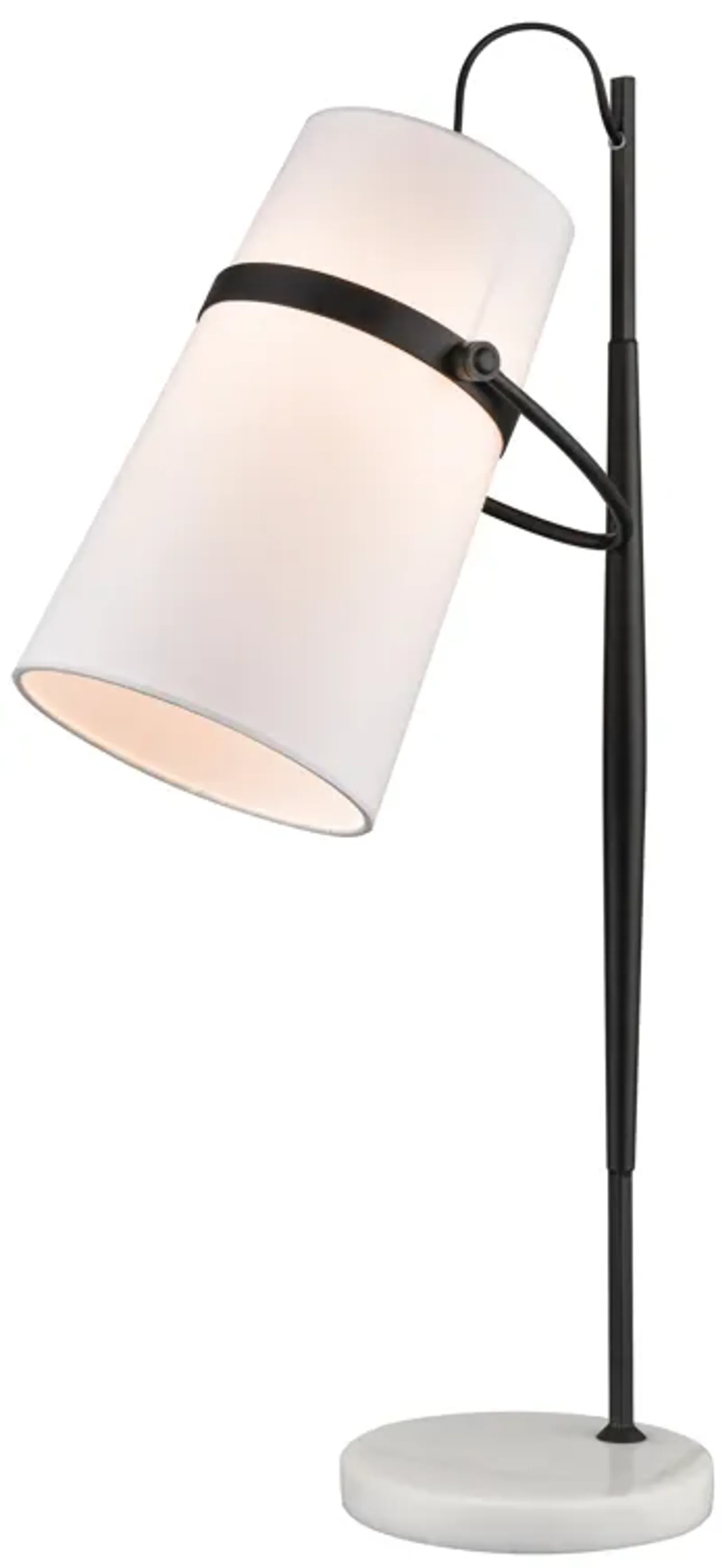 Banded Shade 28'' Desk Lamp