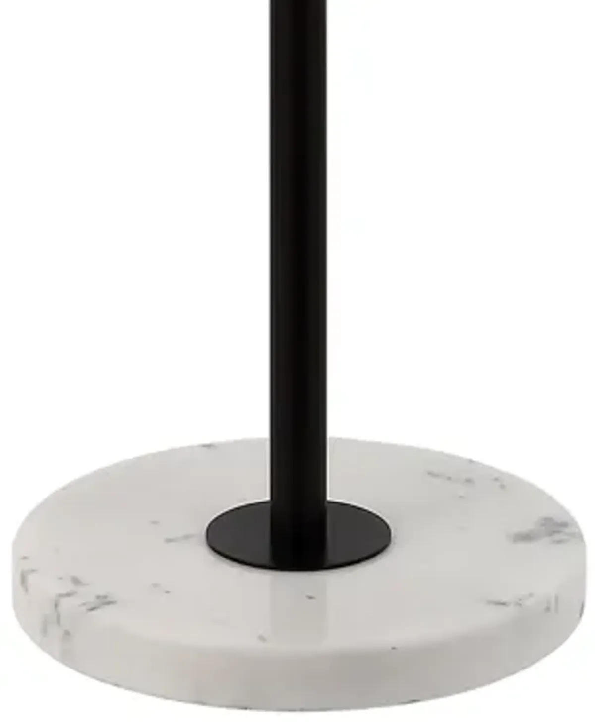 June Adjustable Metal/Marble LED Floor Lamp