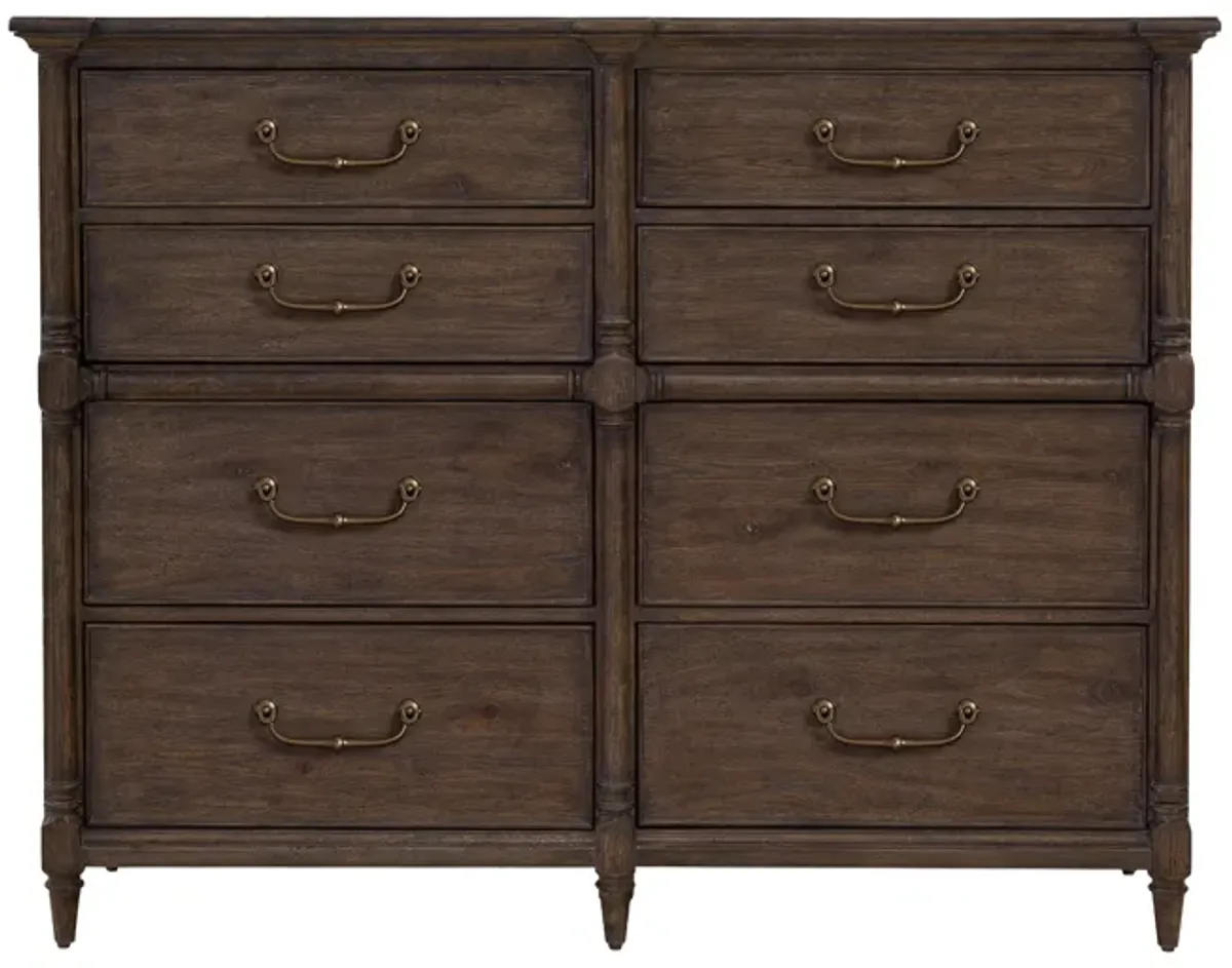 Revival Row 8-Drawer Bureau