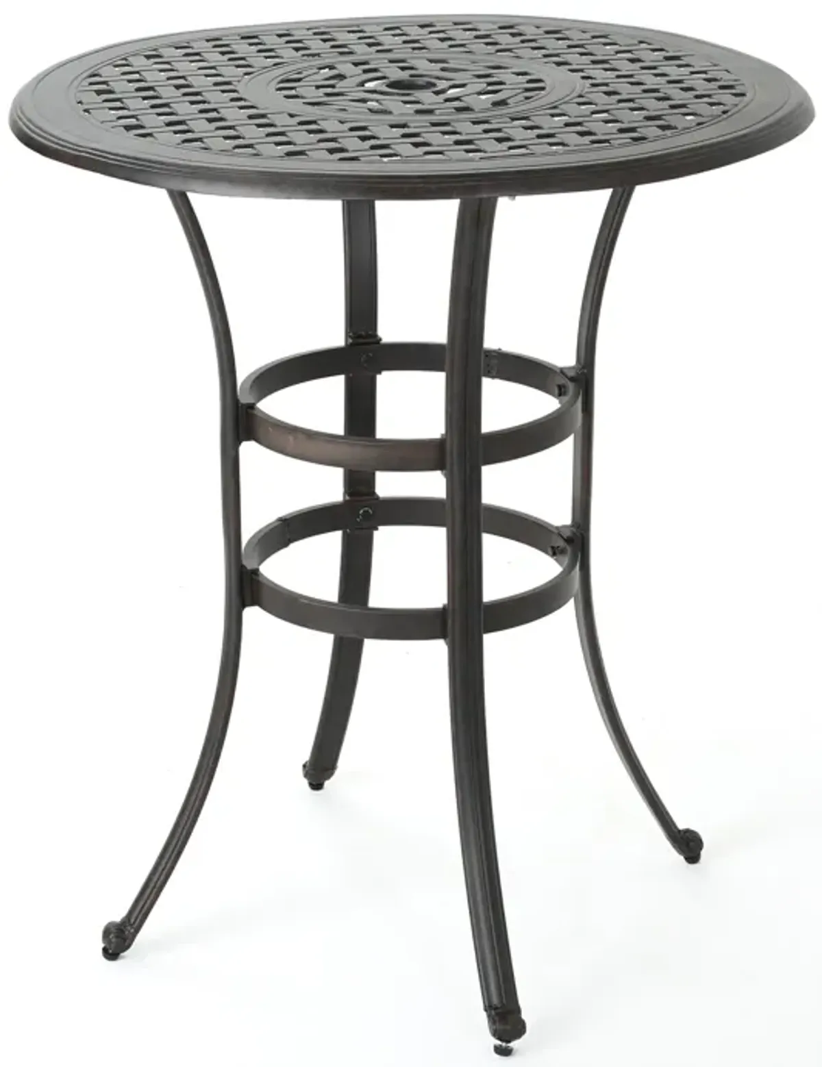 ALFRESCO 37” ROUND BAR TABLE