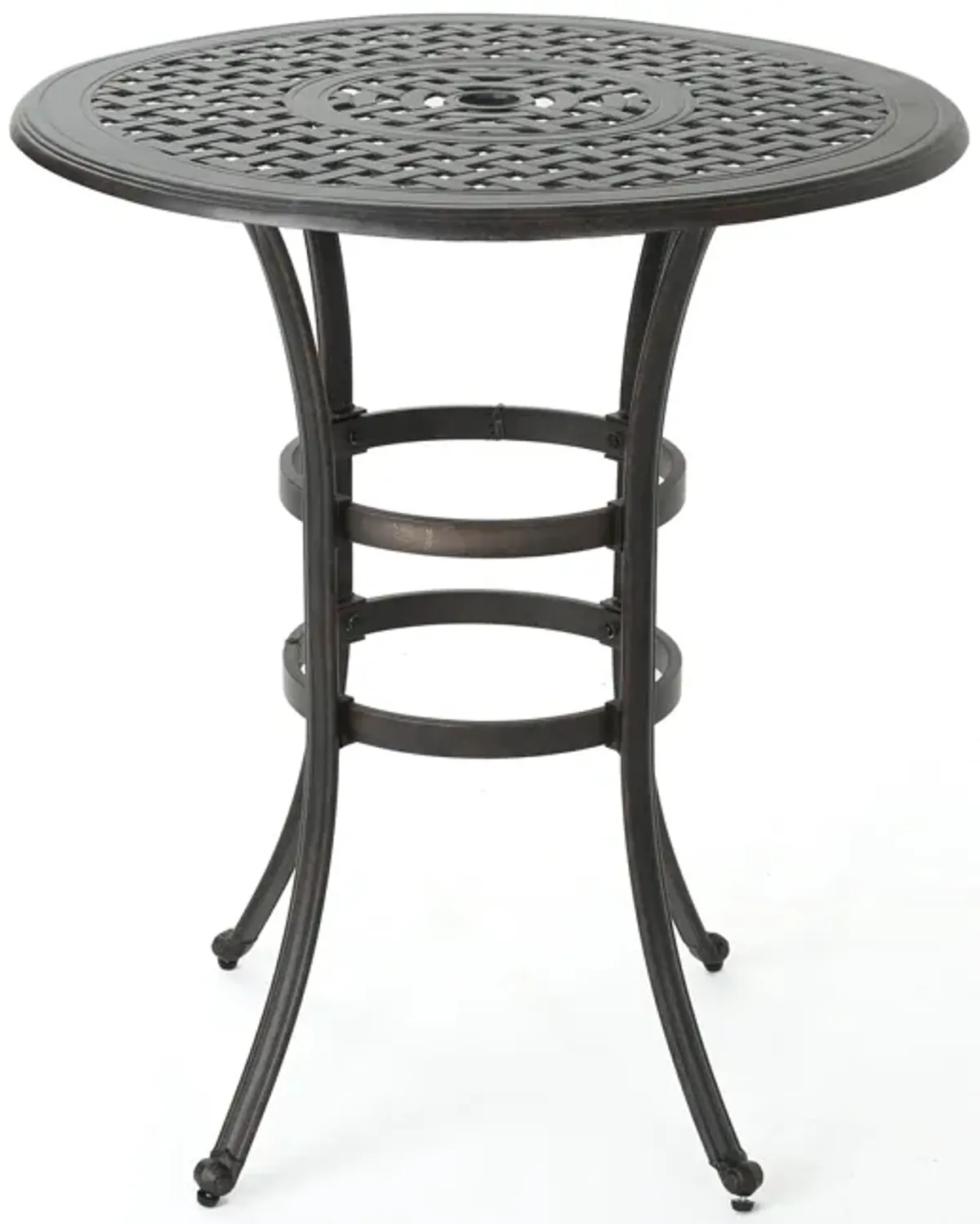 ALFRESCO 37” ROUND BAR TABLE