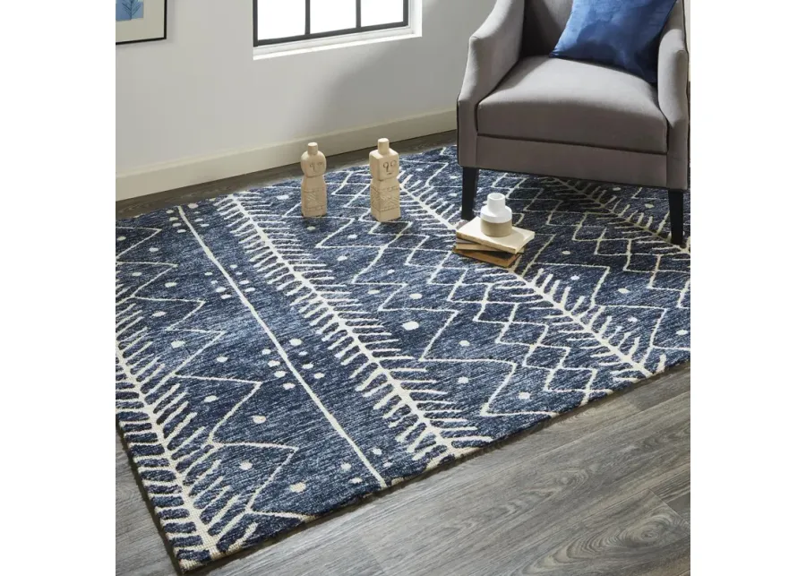 Colton 8318F Blue/Ivory 9'6" x 13'6" Rug