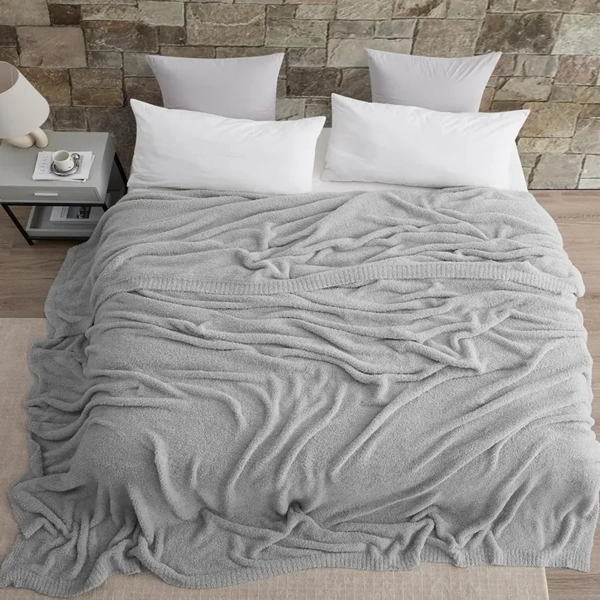 Longer than Long - Coma Inducer� Plush Blanket (115" x 180")