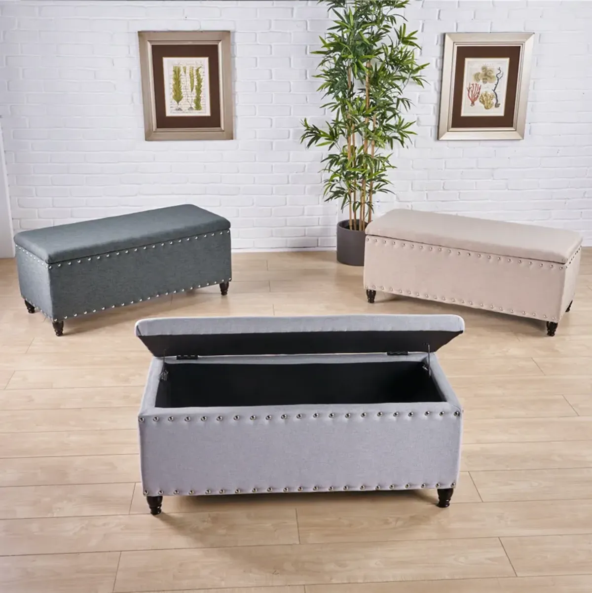 Streamdale Ottoman with Hidden Storage