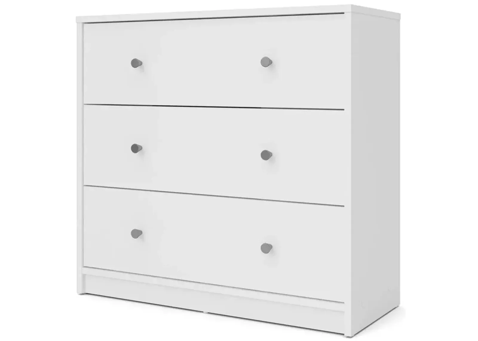 Tvilum Portland 3 Drawer Chest - White