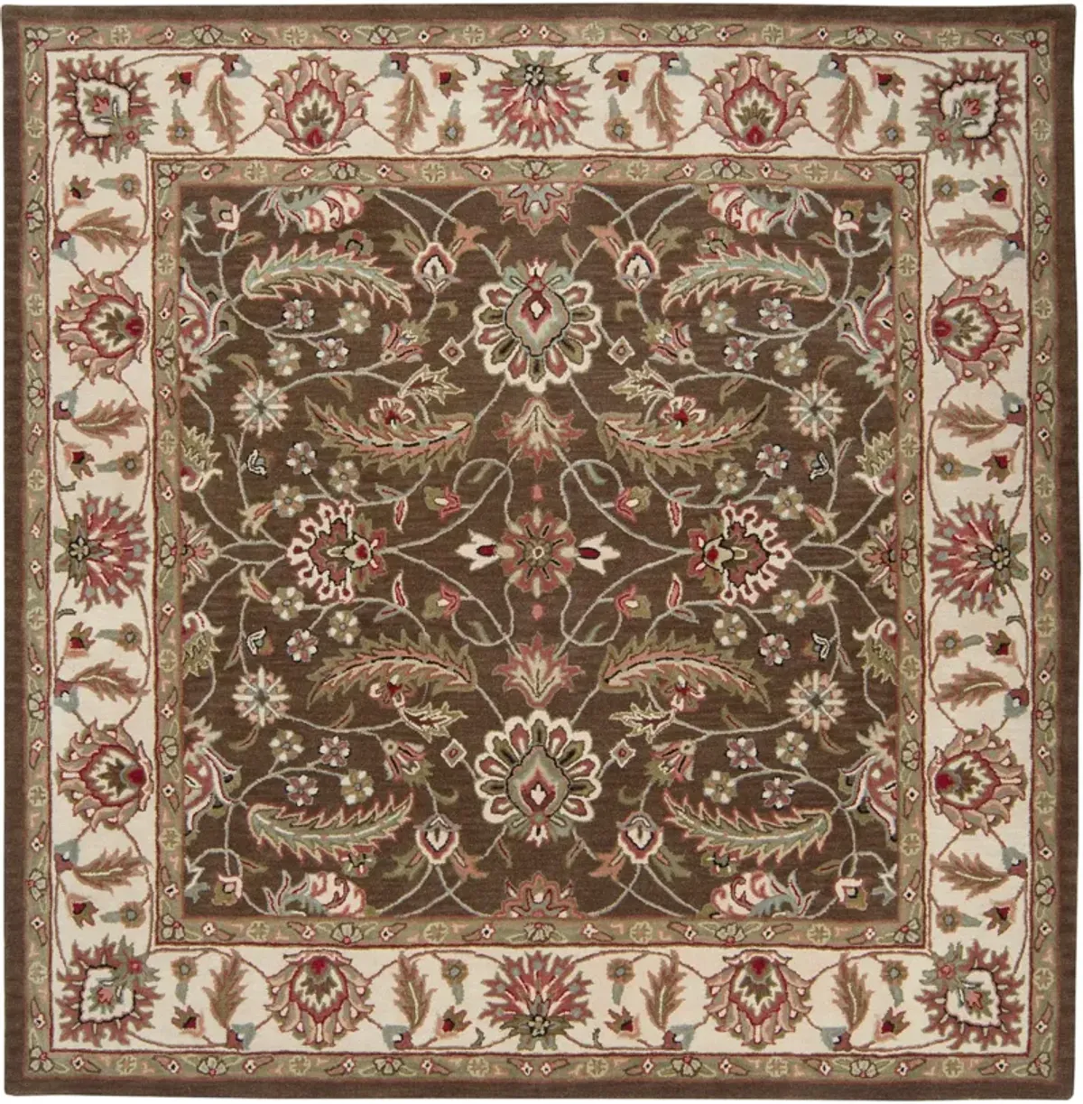 Caesar CAE-1022 6' Round Brown Rug